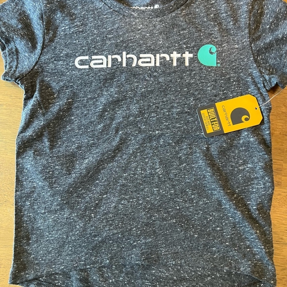 Carhartt Gray Short Sleeve Tee Classic Crew Neck